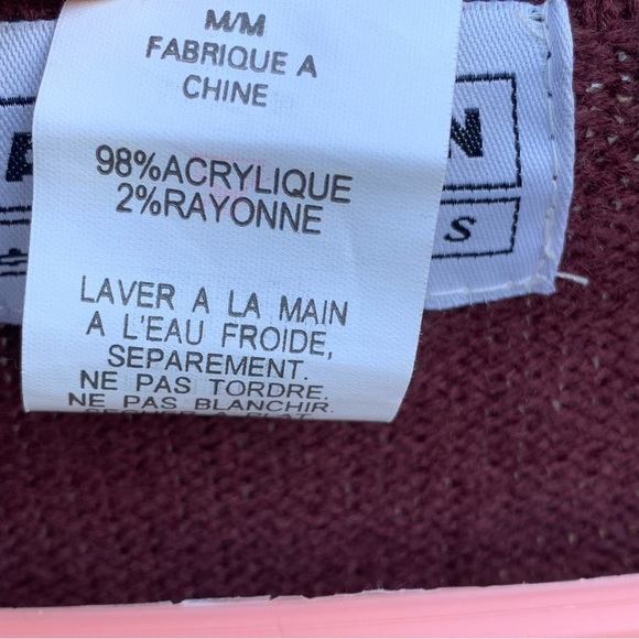 Jantzen Classics Cardigan Sweater Embroidered by Hand Medium - Picture 4 of 6